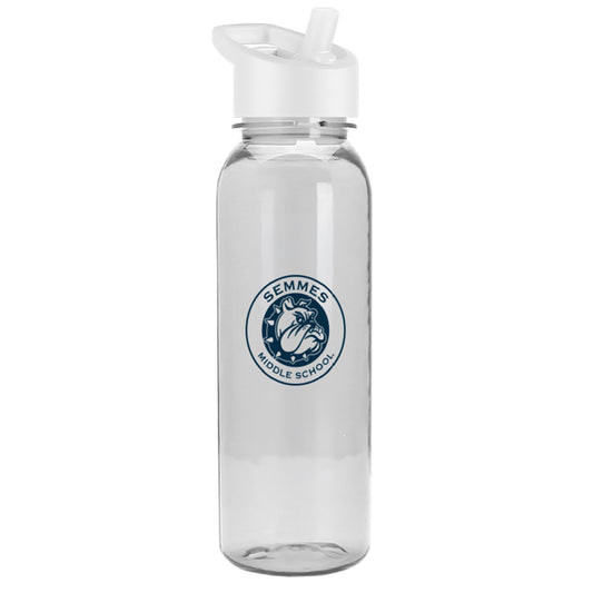 SMS 24oz Garyline Water Bottle w/ Flip-Straw Lid